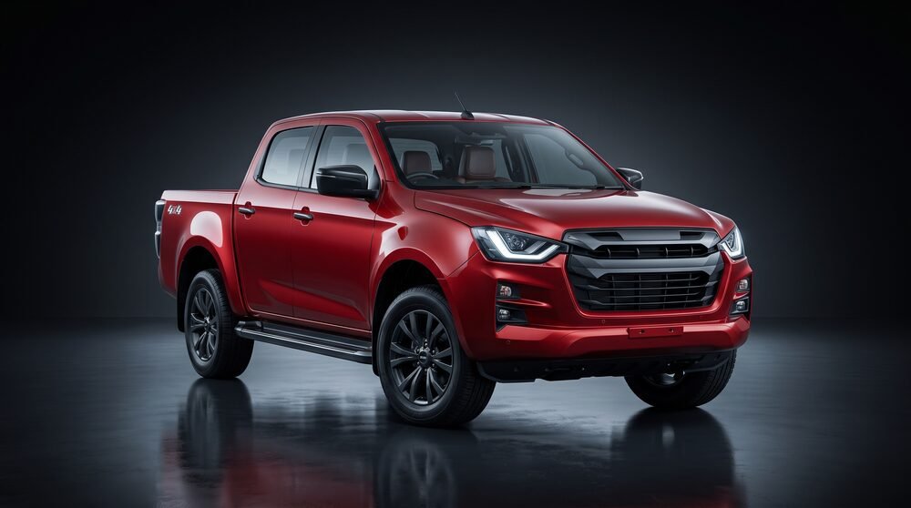 isuzu d max, imagen generada con IA