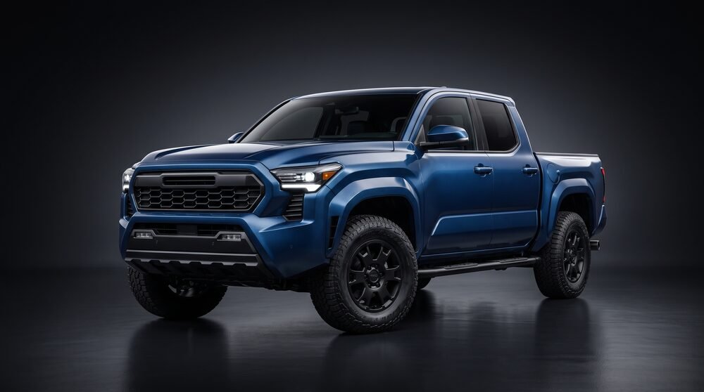 toyota tacoma, imagen generada con IA